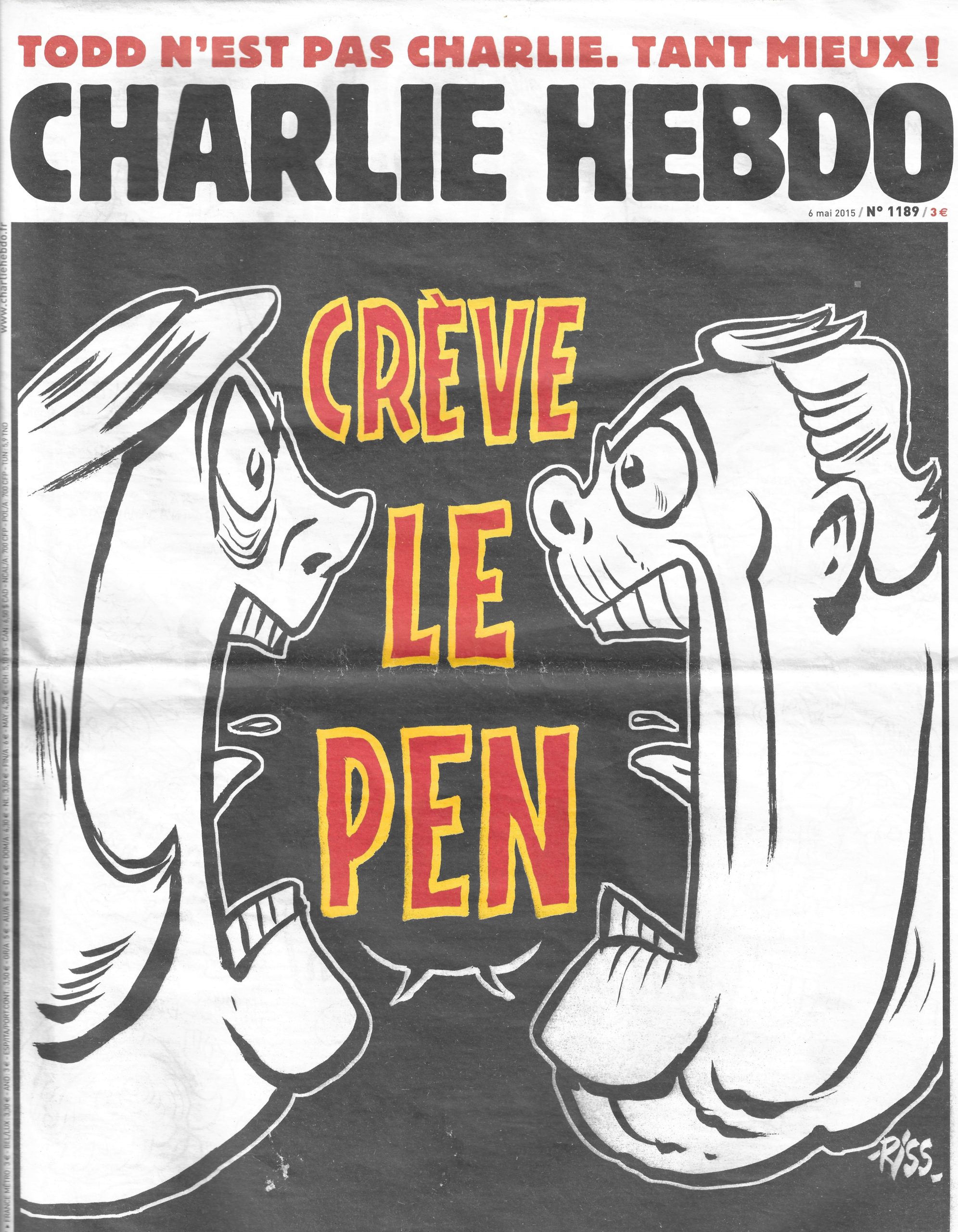 Charlie Hebdo No 1189 Unlocking The History Of Pen